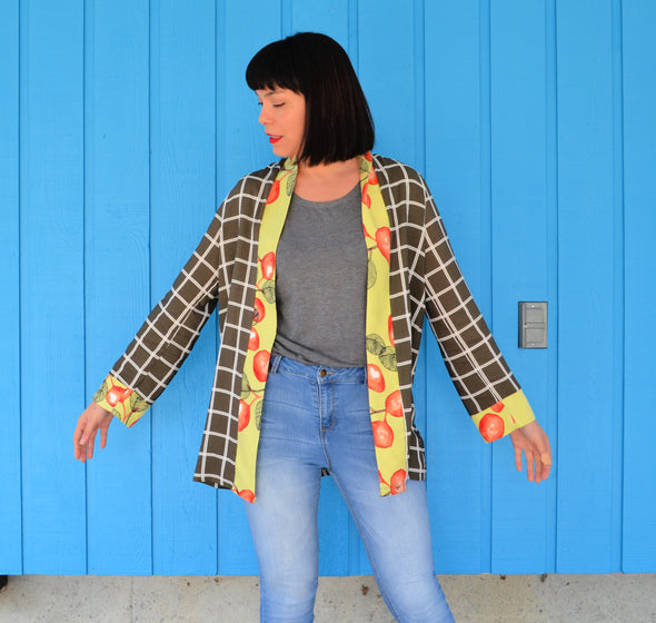 House Coat For WOMEN PDF sewing pattern and sewing tutorial