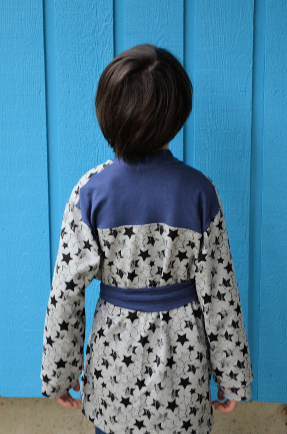 House Coat For KIDS PDF sewing pattern and sewing tutorial