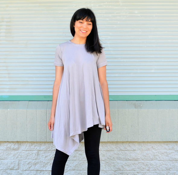 The Marino Top, Tunic and Dress PDF sewing pattern and sewing tutorial for women - DGpatterns