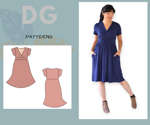 Filomena Dress PDF sewing pattern
