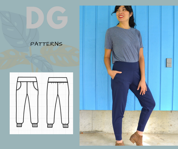 Hope Pants PDF sewing pattern and sewing tutorial