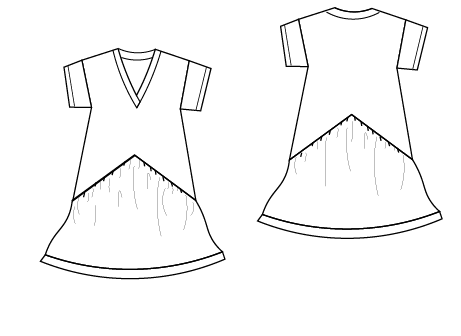 Tamara Dress PDF sewing pattern