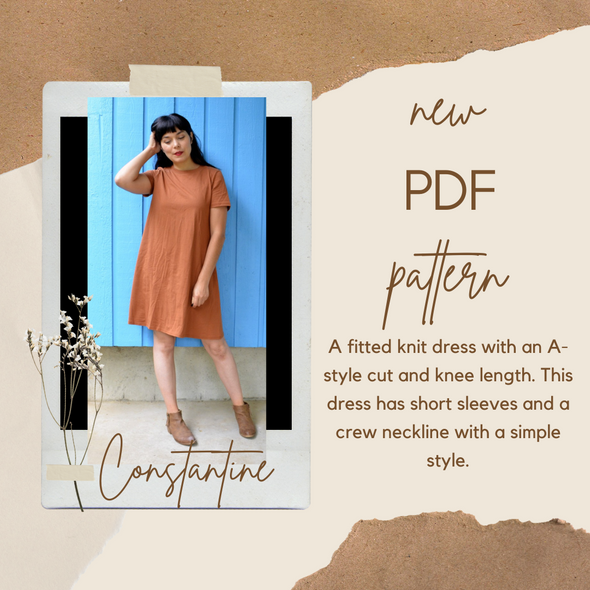 Constantine Dress PDF sewing pattern