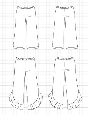 Lione Pants PDF sewing pattern - DGpatterns