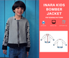 Inara KIDS Bomber Jacket PDF sewing pattern