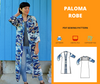 Paloma robe PDF sewing pattern