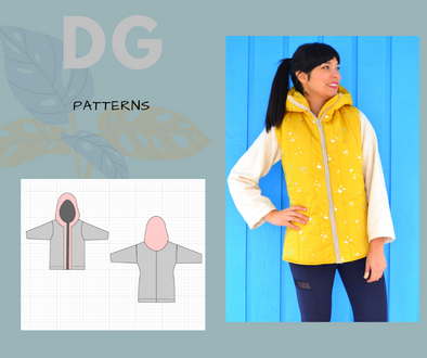 Jonah Puff Jacket PDF sewing pattern and printable sewing tutorial