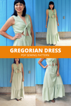 Gregorian Dress PDF sewing pattern