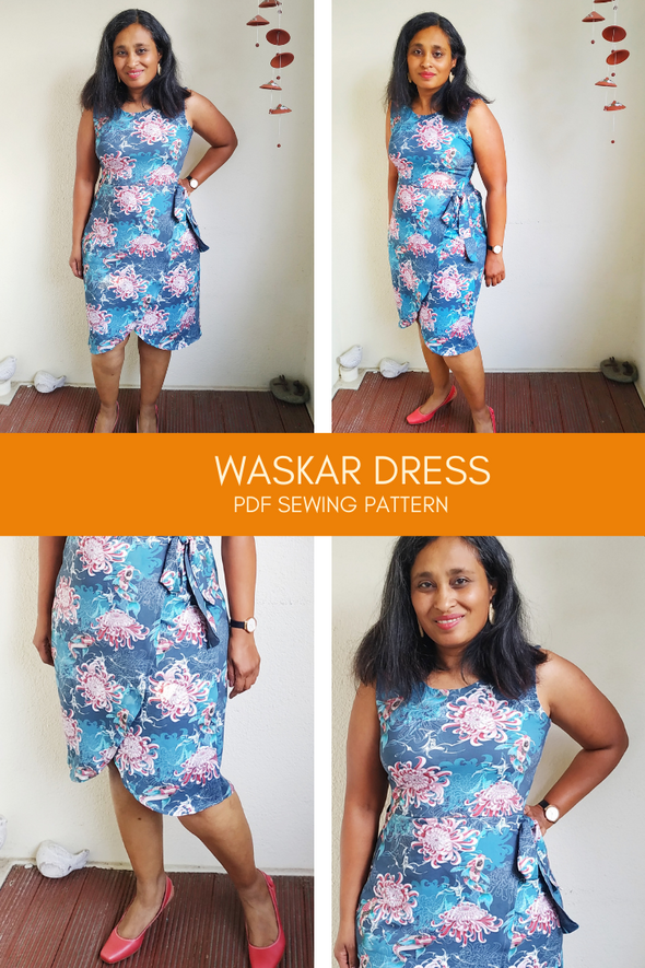 Waskar Dress PDF sewing pattern