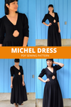 Michel Dress PDF sewing pattern and printable sewing tutorial for women