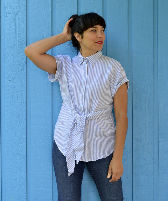 Victoria Shirt PDF sewing pattern and printable sewing tutorial
