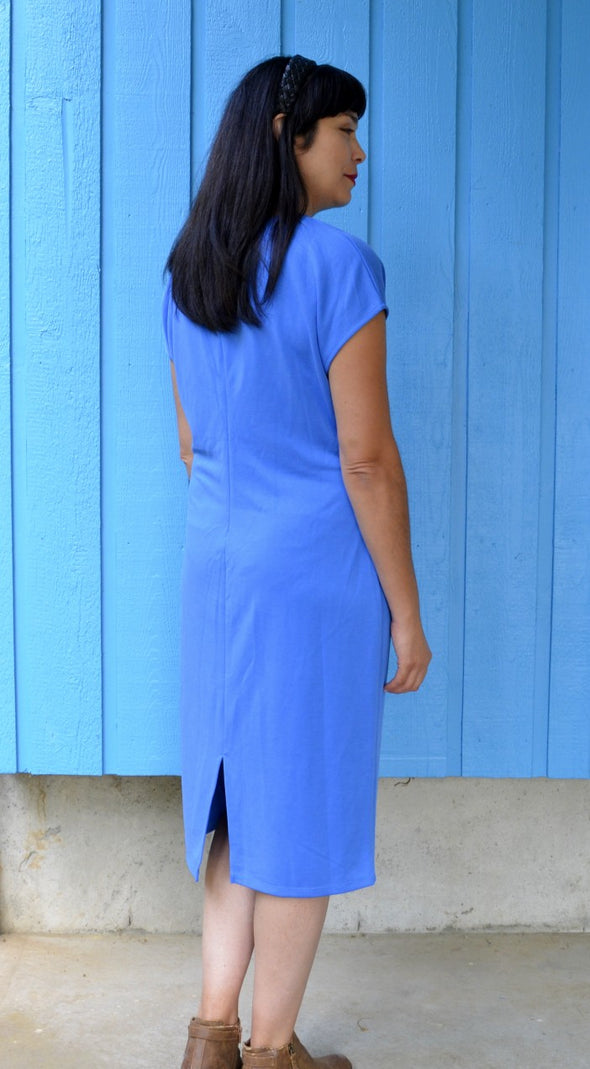 Hailey Knit Dress PDF sewing pattern and sewing tutorial