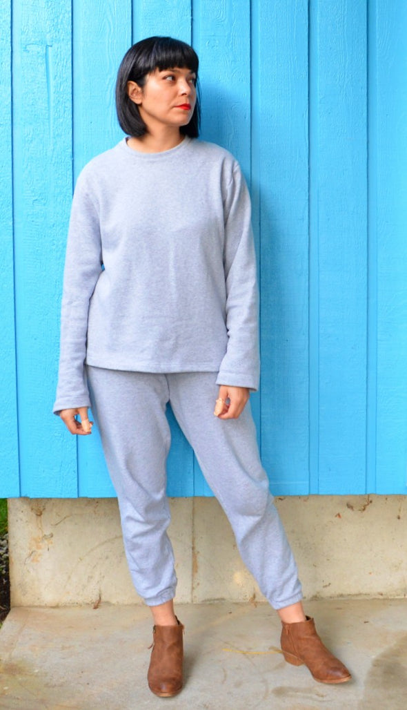 Milena Loungewear Set For WOMEN PDF sewing pattern and sewing tutorial