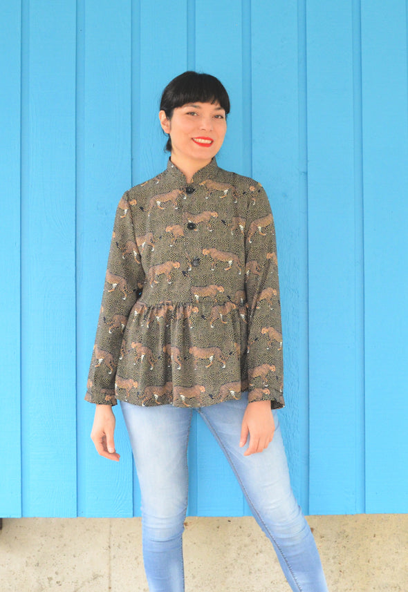 Millaray top For WOMEN PDF sewing pattern and sewing tutorial