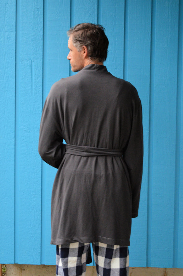House Coat For Men PDF sewing pattern and sewing tutorial