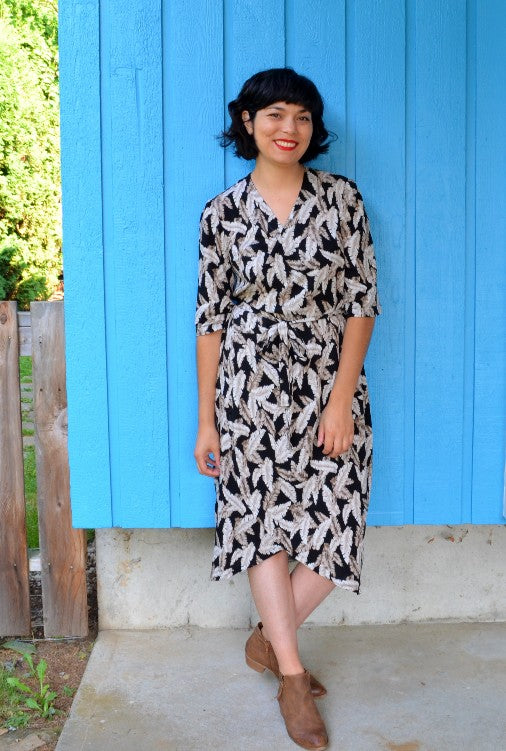 NIZE DRESS For WOMEN PDF sewing pattern and sewing tutorial