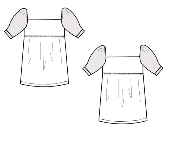Damaris Tunic PDF sewing pattern