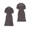 Deane Woven Dress Pattern