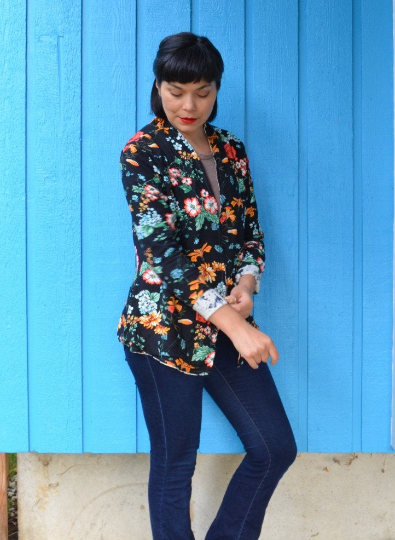 Palermo Jacket For WOMEN PDF sewing pattern and sewing tutorial