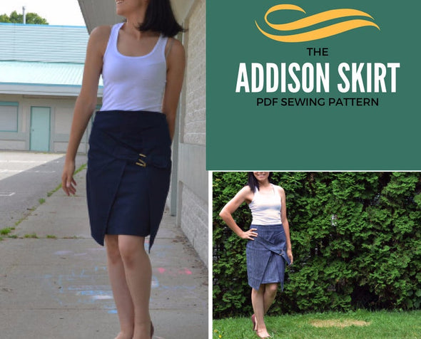 Addison Skirt PDF sewing pattern