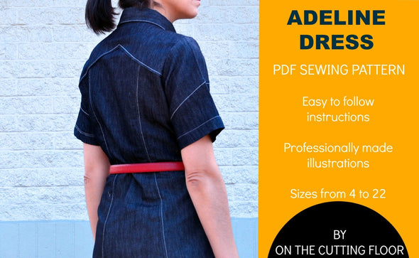 Adeline Dress and Button up Shirt PDF - DGpatterns