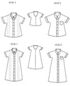 The Ashley Kimono Shirt and Dress PDF pattern - DGpatterns