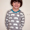 Long sleeve T-shirt for Kids:  Printable PDF sewing patterns for kids tee sizes 3 to 9 years. - DGpatterns