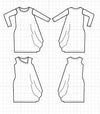 The Brianna Dress PDF printable Sewing pattern and Step By Step Sewing Tutorial - DGpatterns