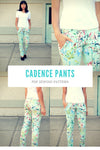 Cadence Pants PDF sewing pattern - DGpatterns