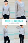 Michelle Cardigan PDF sewing pattern and step by step sewing tutorial - DGpatterns