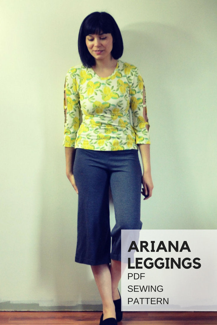 Ariana Leggings PDF sewing pattern – DGpatterns