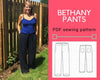 The Bethany pants PDF sewing pattern and tutorial - DGpatterns