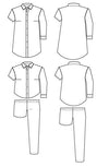 The Rayen Pajama PDF sewing pattern and tutorial for women - DGpatterns