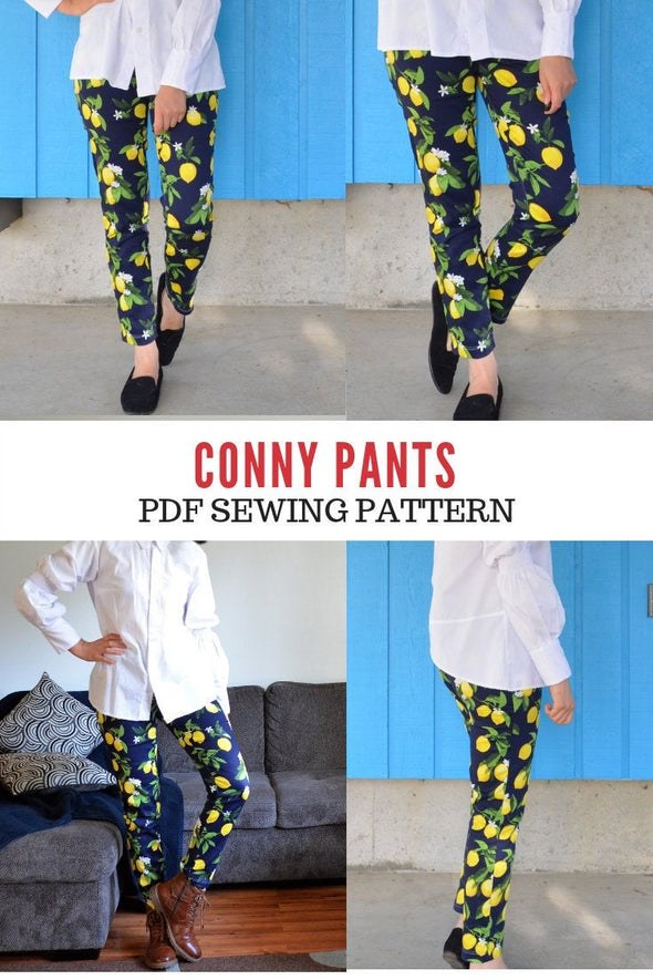 The Conny Pants PDF sewing pattern - DGpatterns