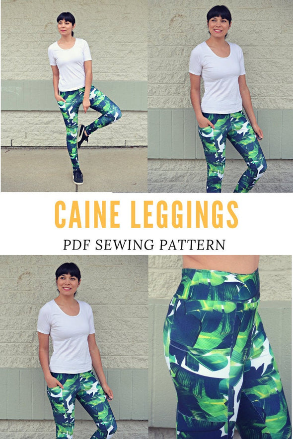 Caine Leggings PDF sewing pattern - DGpatterns