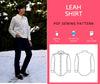 The Leah Shirt PDF sewing pattern and Sewing tutoria - DGpatterns