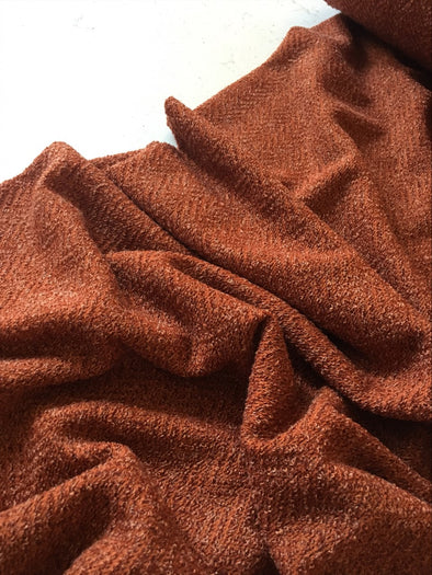 Cardigan knit in Rust